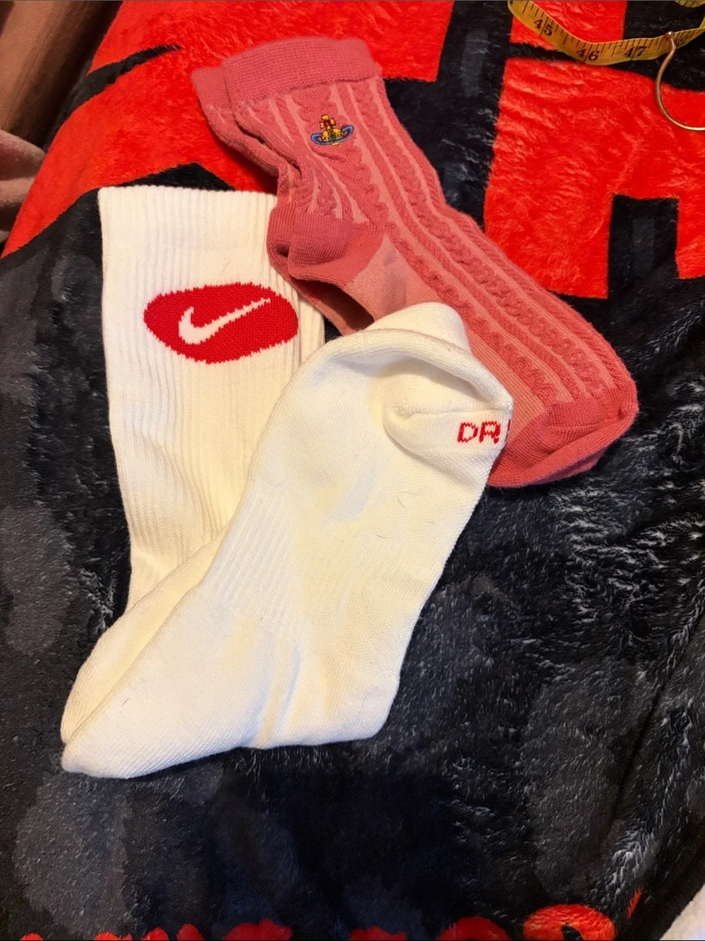 Vivienne Westwood & high Nike dri fit long socks both NWT